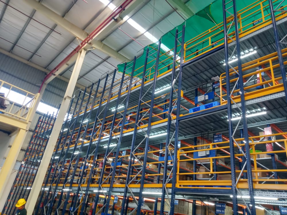 Warehouse Solutions in India | Racks Installation | Epoxy Flooring